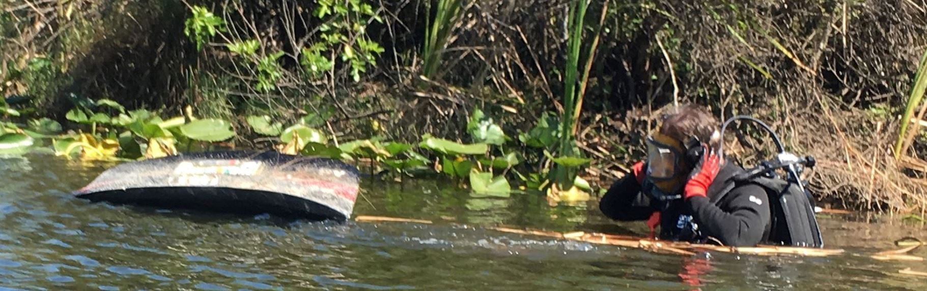 MCSO Diver in the Water